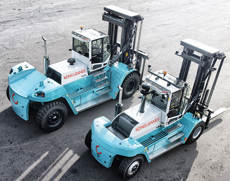 Konecranes Forklifts - Strong on the Outside