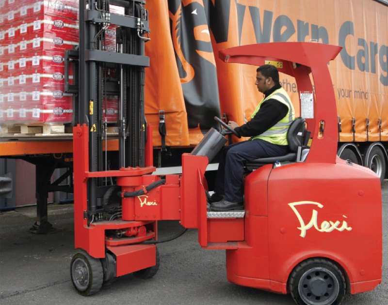 Flexi - leading articulated narrow aisle truck